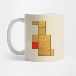 Where's that red one gunna go? (horizontal) Mug